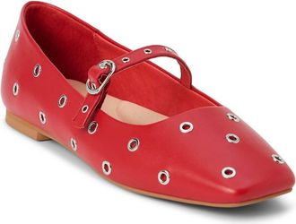 Matisse Footwear Womens Mick Ballet Flat Shoe In Red
