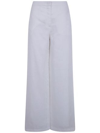 Max Mara Tapioca Linen Classic Trousers