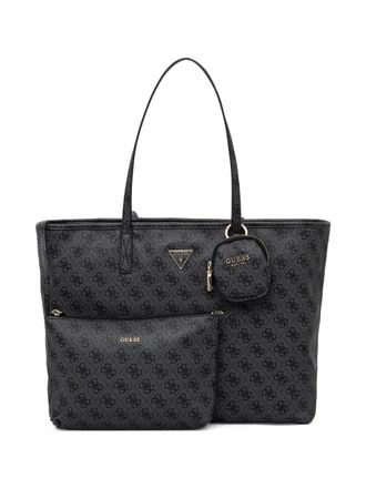 Guess Co monogram-pattern tote bag - women - Fabric - OS - Black