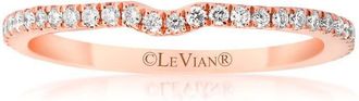 Le Vian Ladies Bridal Rings set in 14K Strawberry Gold