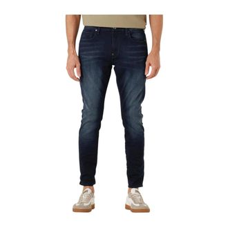 G-Star Jeans, Heren, Blauw, W38 L34, Denim, Heren Skinny Denim Jeans