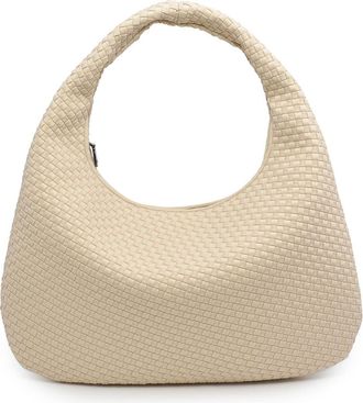 Sol and Selene Dare to Dream - Large Woven Neoprene Hobo Bag in Cream at Nordstrom