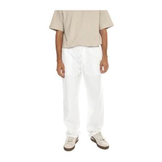 Only & Sons Onssinus Loose Fit Broek - Heren - Straight fit broeken - Wit - M - Katoen - Broeken