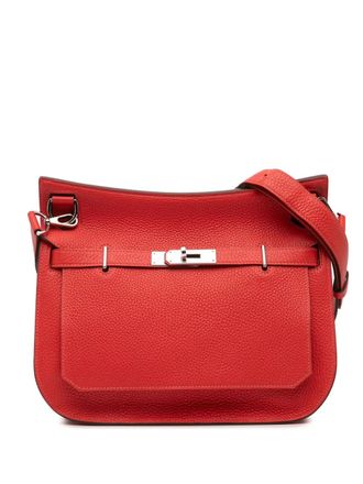 Herm&egrave;s 2016 Clemence Jypsiere 28 crossbody bag - Red