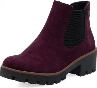 Rieker Womens Chelsea Boot In Brombeer Schwarz