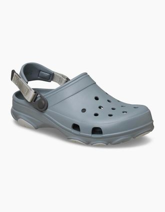 Crocs Mens All-Terrain Mens Clogs - Grey - Size: 10