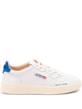 Autry Medalist low-top sneakers - women - Calf Leather/Fabric/Rubber/Nylon/Pig Suede - 38 - White