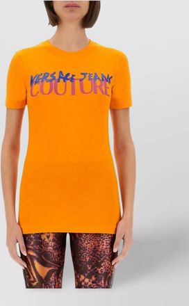 Versace Jeans Couture graphic print crew neck t-shirt