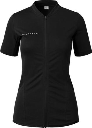 Martini Flowtrail Zip Shirt Velotrikot für Damen | schwarz