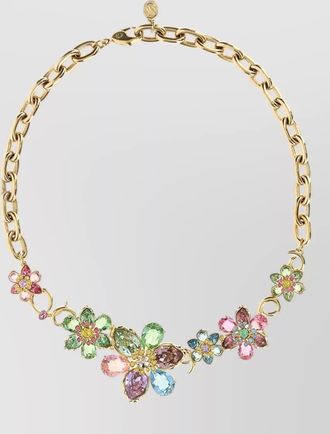 Swarovski metal pendant necklace