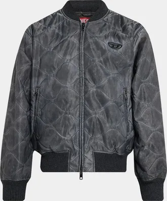 Diesel Men & apos;s J-Type Quilted Bomber Jacket