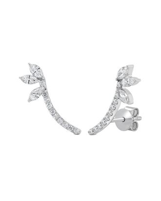Sabrina Designs 14K 0.55 Ct. Tw. Diamond Climber Earrings