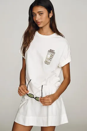 Damson Madder Quiet Company 100% Cotton Tee