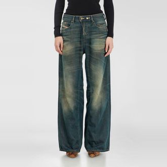 Diesel Relaxed Jeans Low Waist 1996 D-Sire,, Button fly