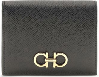 Ferragamo Womens Calfskin Wallet Black Calf Leather & Purses