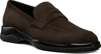 Stuart Weitzman Chad Penny Loafer in Ebony at Nordstrom, Size 10.5