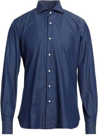 LUIGI BORRELLI NAPOLI TOPWEAR - Camicie jeans su YOOX.COM