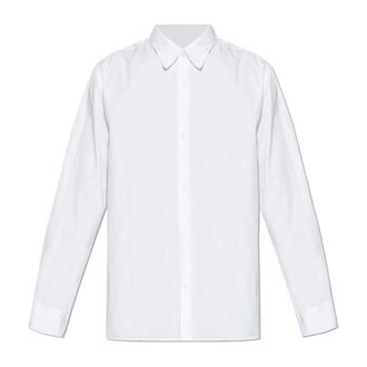 Officine G&eacute;n&eacute;rale Formal Shirts, male, White, Size: 2XL Soft Collar Shirt