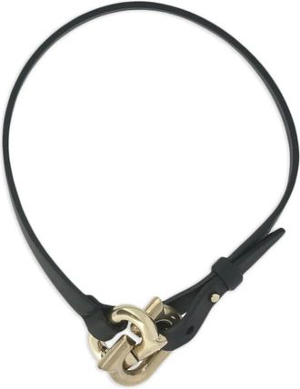 Ferragamo Bracciale Gancini - Nero