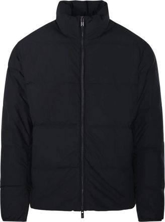 Emporio Armani Gewatteerde Jas in Zwart - Heren - Winterjassen - Zwart - XS - Polyester - Jassen