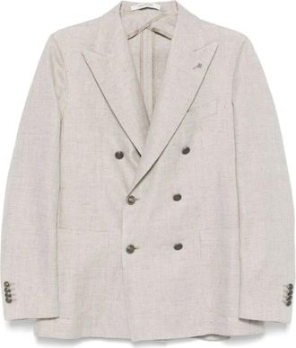 Tagliatore Heren, Jassen, Beige, Maat: L