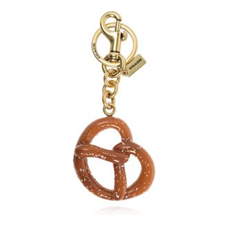 Coach Keychain with charm - female - Coach - Keychains - Brown - ONE SIZE - Accessories