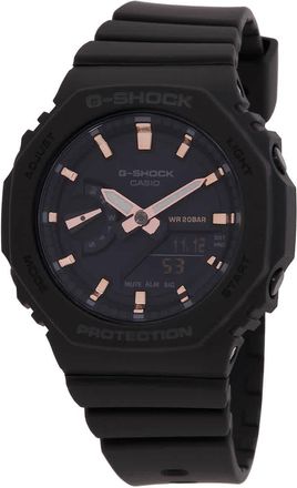 Casio G-Shock Alarm World Time Quartz Analog-Digital Black Dial Ladies Watch GMA-S2100-1A
