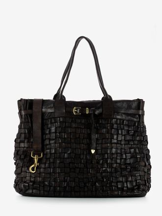 Campomaggi Borsa shopper Penelope marrone