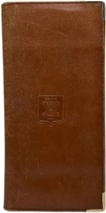 Celine Pre-owned Wallet - Dames - Vintage Accessoires - Bruin - ONE Size - Leer - Vintage