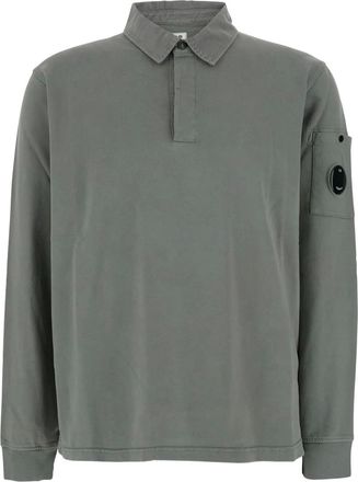 C.P. Company Felpa con colletto polo - Grigio