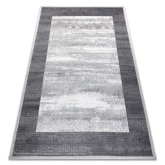 RugsX Rugsx - Alfombra Noble Moderna 1512 64 Marco, Griego Vintage - Structural Dos Niveles De Vell&oacute;n Crema / Gris Beige 180x270 Cm