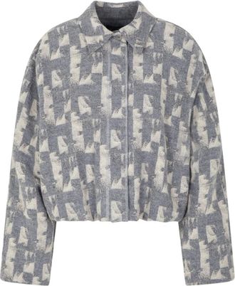 Emporio Armani Mujer, Chaquetas, Gris, Talla: S