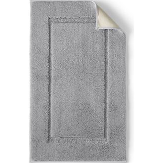 Lands End Cotton Non-skid Contour Bath Rug in Ultimate Gray at Nordstrom, Size Medium
