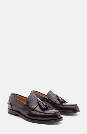 Scarosso Ralphine Loafers in Burgundy - Brushed Calf at Nordstrom, Size 39.5