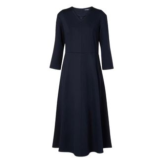 Max Mara Midi Dresses, female, Blue, Size: M Orione Midi Dress