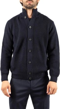 FILIPPO DE LAURENTIIS Maglia - Heren - Vesten - Blauw - M - Truien & Vesten