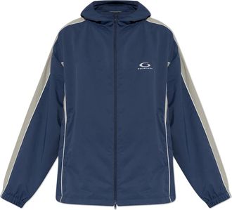 Balenciaga Light Jackets, male, Blue, Size: L Tracksuit Jacket