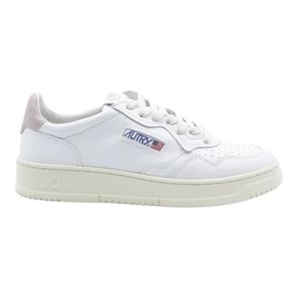 Autry Medalist Low - Dames - Sneakers - Wit - 37 EU - Katoen - Schoenen