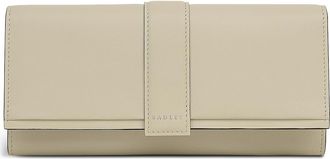 Radley London Sloane Large Leather Flapover Wallet in Snow at Nordstrom Rack
