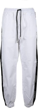 Costume National Broeken, Dames, Wit, 2Xs, Katoen, Moderne Katoenen Jumpsuit met Zakken