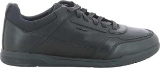 Geox Herenschoenen Zwart Spherica U16Cwa - Heren - Sneakers - Zwart - 40 EU - Schoenen