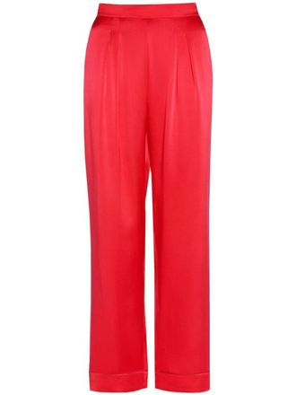 Eres Mondain pyjama trousers - Red