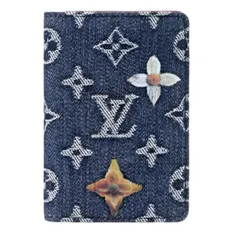 Louis Vuitton Pocket Organizer Blue M27560