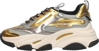 Steve Madden Possession Sneaker - Dames - Sneakers - Geel - 37 EU - Schoenen