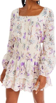Allison New York Rylie Top In Watercolor Floral