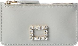 Roger Vivier Leather Card Case