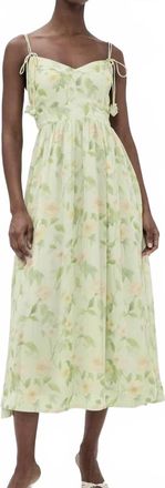 En Saison Womens Paloma Midi Dress In Green