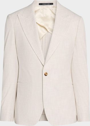 Reiss Mens Kai Hairline Stripe Sport Coat