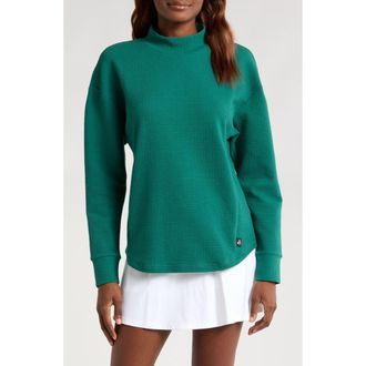 Swannies Paige Mock Neck Knit Top in Pine at Nordstrom Rack, Size Small