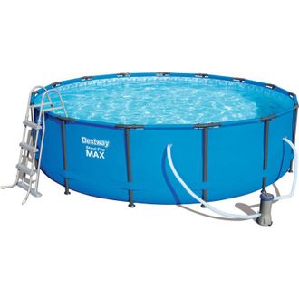 Bestway Steel Pro Max 4,57 X 1,07 M 56488 + Filtro De Cartucho + Escalera